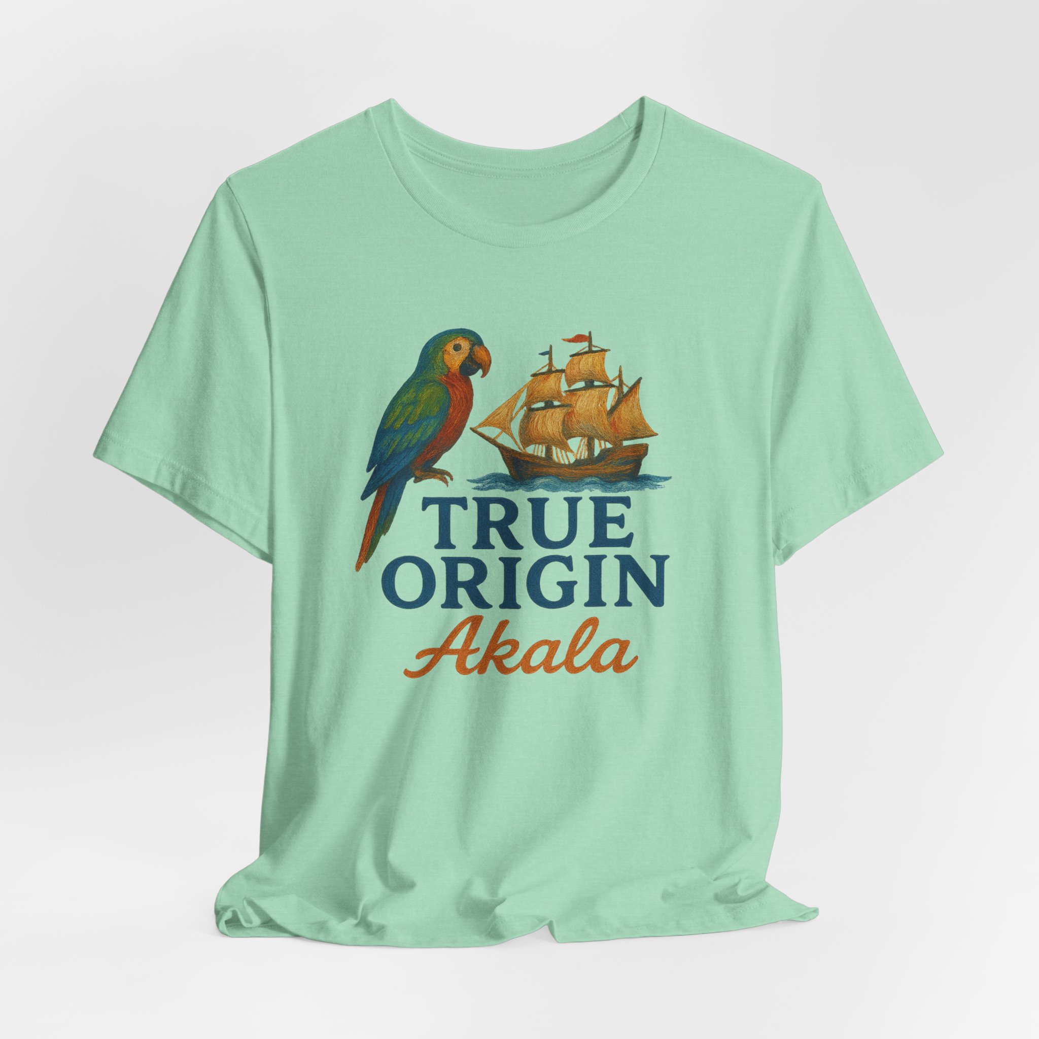 Nautical Design, True Origin Akala Tee, Unisex Short Sleeve Tee, Summer Apparel, Gift for Sea Lover